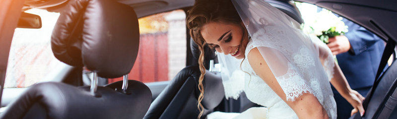 Dream Of A Luxury Car Ride On The Wedding Day